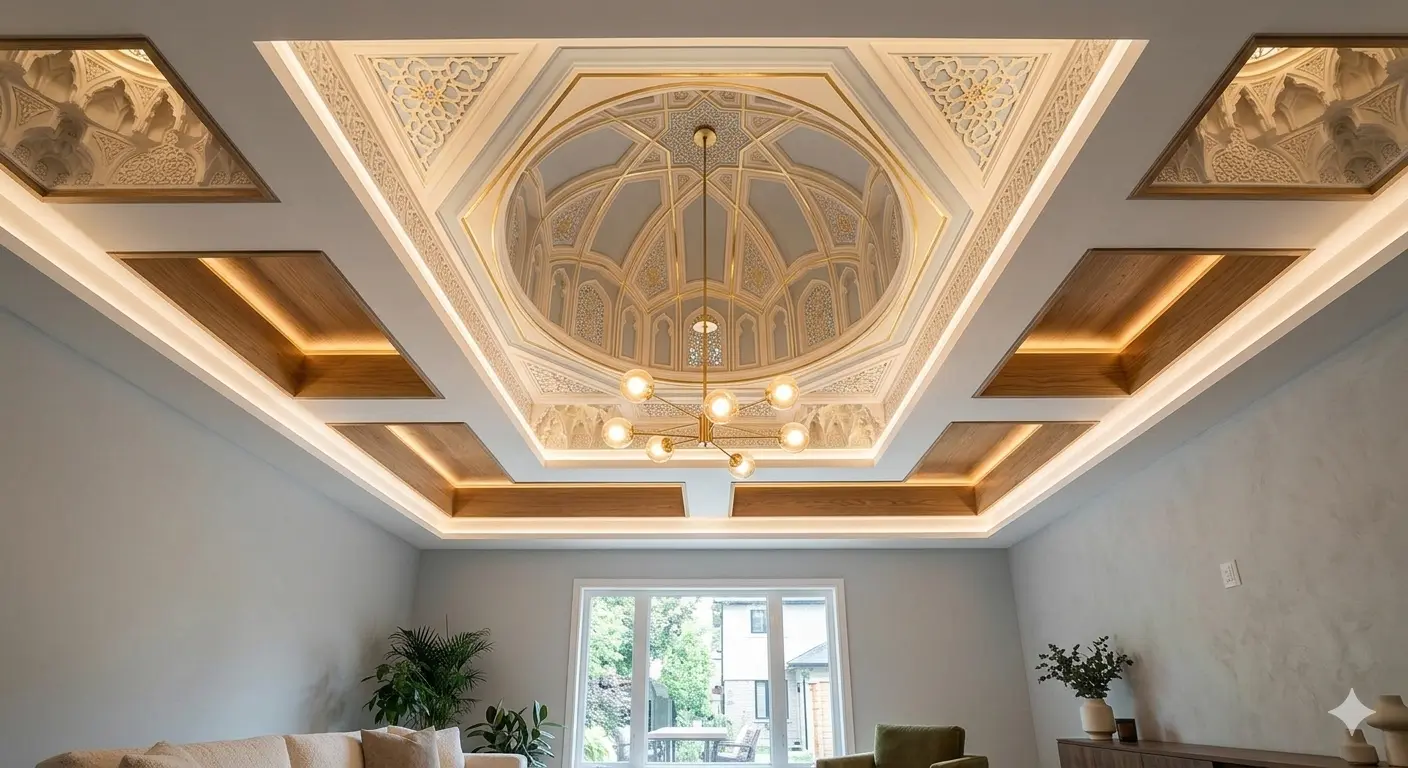 Top 5 Modern Ceiling Design Trends in Morocco